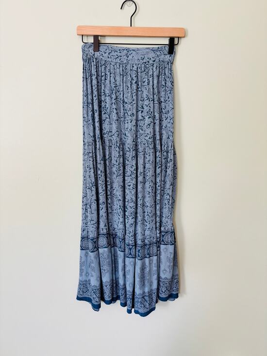 Angie Dresses & Skirts - Angie Blue Maxi Skirt Boho Cottagecore Whimsey Small